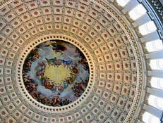 Rotunda Canopy - The Apotheosis of George Washington