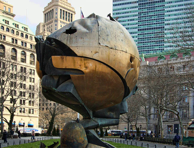 The Sphere Memorial - Battery Park, NYC, New York