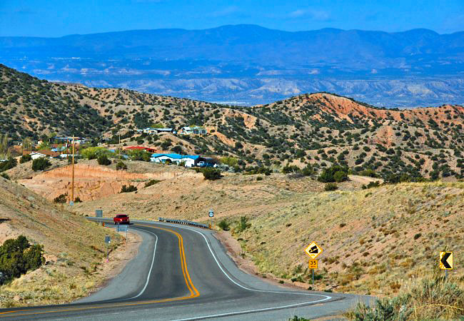 High Road to Taos -  Santa Fe to Taos, New Mexico