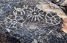 Saguaro Rock Art - Saguaro National Park, Tucson. Arizona