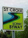 St Croix Scenic Byway Sign