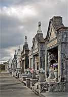 Rows of Tombs in St Louis Cemetery - New Orleans, Louisiana