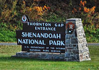 Thornton Gap Entrance - Luray, Virginia