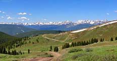Road to Camp Hale - Top of the Rockies Scenic Byway, Colorado