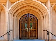 Trinity Episcopal Cathedral Entrance - Columbia, South Carolina