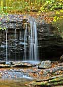 Upper Section of Lower Wildcat Branch Falls - Cleveland, South Carolina