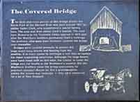 Wawona Covered Bridge Sign - Wawona, California