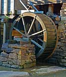 Overshot Mill Wheel - Historic Yates Mill Park, Raleigh, North Carolina