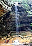 Falls at Ash Cave - Hocking Hills State Park, Ohio