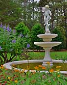 Garden Fountain - Eden Gardens State Park, Florida