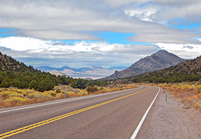 Great Basin Scenic Byway - Ely to Crystal Springs, Nevada