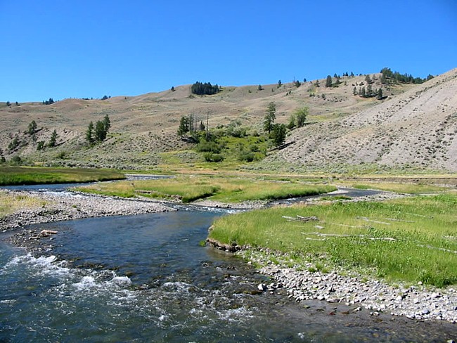 Gardner River - Park County, Wyoming