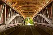 Meems Bottom Bridge Interior - Mount Jackson, Virginia