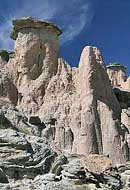 Palmer Creek Rock Formations - Badlands National Park, South Dakota