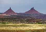 Six Shooter Peaks from the Highway