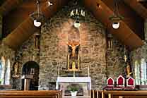 St. Catherine of Siena Chapel Interior- Allenspark, Colorado