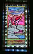 Transfiguration Stained Glass - Moose, Wyoming