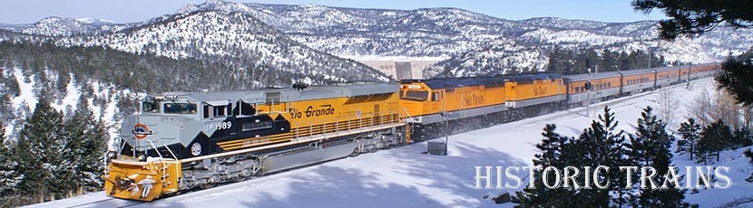 Former Colorado Ski Train - by Dave Schaaf