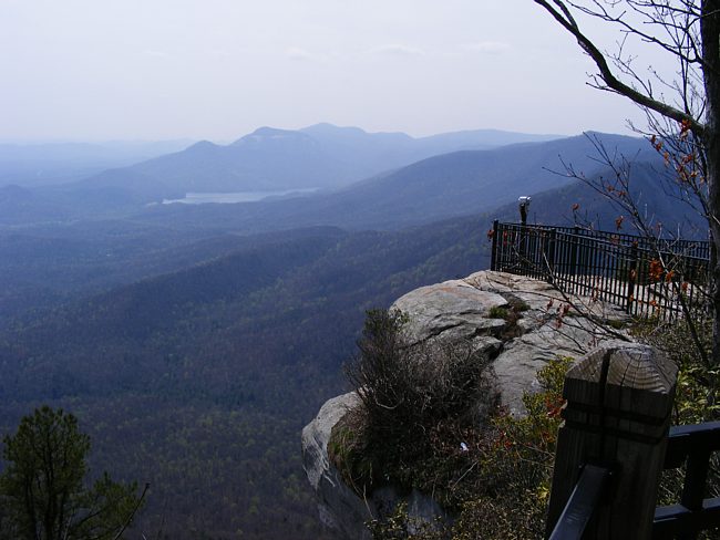 Caesars Head Overlook -  Cherokee Foothills National Scenic Byway, South Carolina