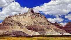 Badlands Ridge - Badland National Park, South Dakota