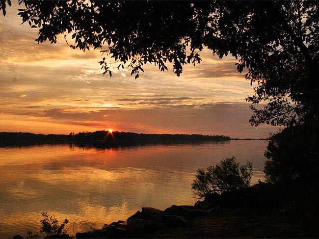 James River and James Island - Jamestown, Virginia