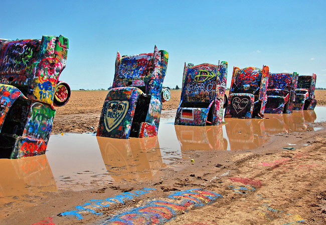 Cadillac Ranch - Amarillo, Texas