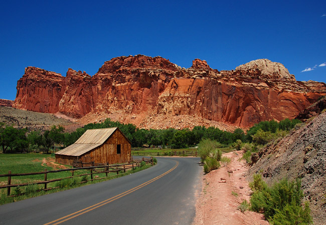 Gifford Barn - Capitol Reef National Park, Wayne County, Utah