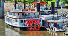 Arkansas Queen (since departed) - North Shore Riverwalk, Little Rock