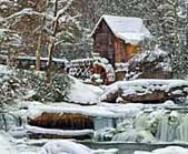 Glade Creek Grist Mill - Babcock State Park, Midland Trail Scenic Byway, West Virginia