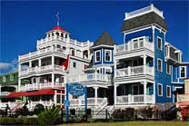 Beach Avenue Historic Homes - Cape May Historic District, New Jersey