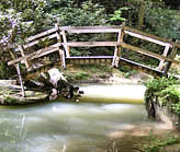 Footbridge - Broke Leg Falls Park, Menifee County, Kentucky