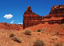 Chimney Rock - Capitol Reef National Park