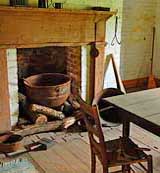 Carnton Outbuilding Hearth - Franklin, Tennessee