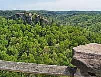 Chimney Top Overlook - Red River Gorge, Kentucky