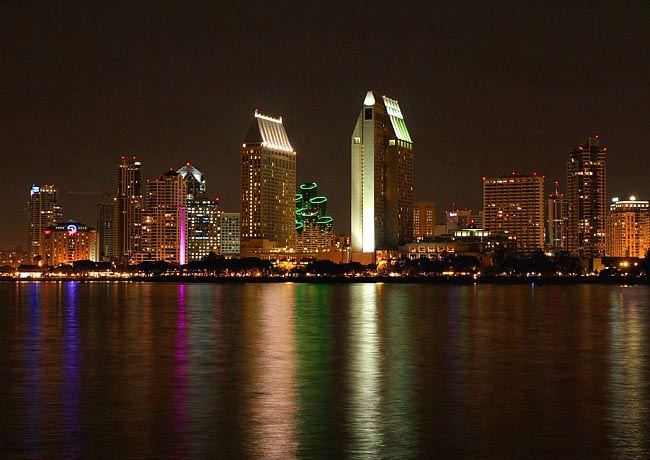 San Diego Skyline Viewpoint - Coronado, California