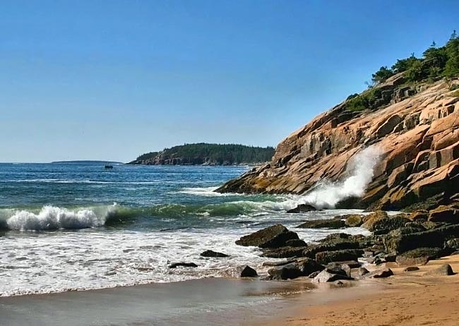 Sand Beach - Acadia National Park, Maine