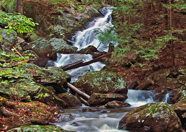 Buttermilk Falls - Terryville, Connecticut