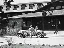 El Tovar Hotel Entrance  - Grand Canyon Village, AZ