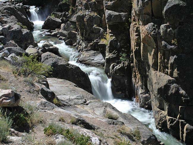 Poudre Falls on the Cache La Poudre-North Park Byway, Colorado