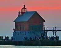 Front Light and Fog Signal Building - Grand Haven, Michigan