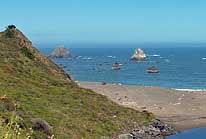 Headlands and Seastacks - North Coast, California