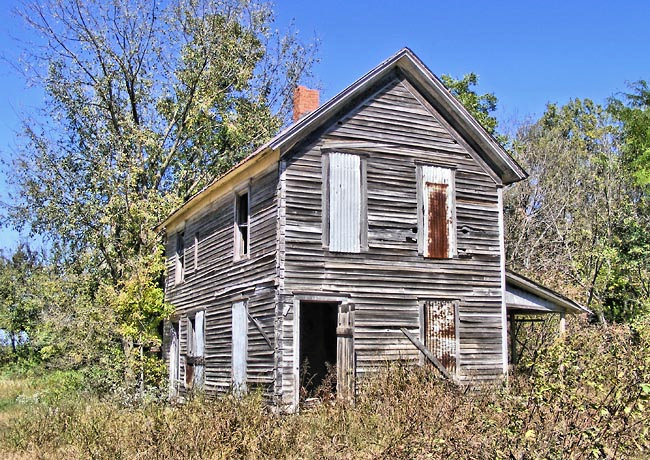 Abandoned Home - Neosho Falls, Kansas