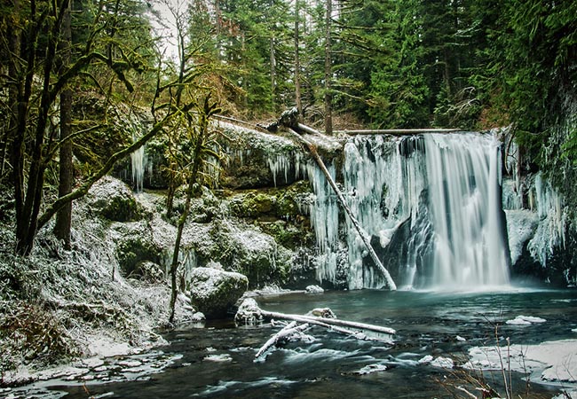 Upper North Falls - Silver Falls State Park, Oregon