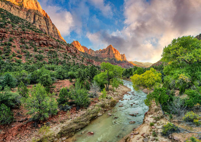 Virgin River - Zion National Park, Utah