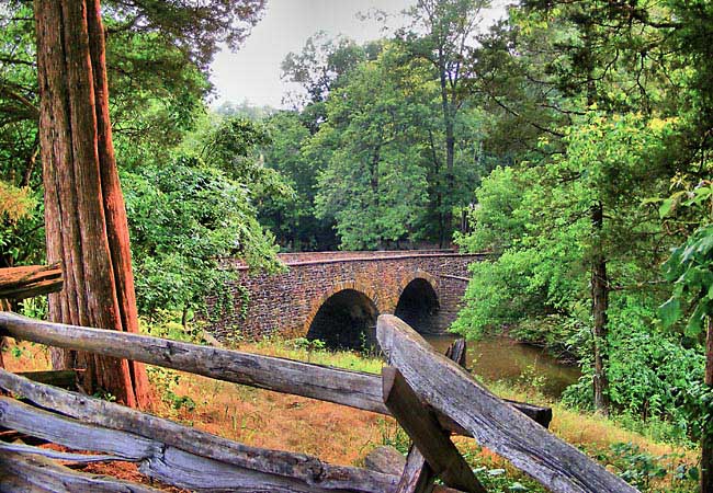 Manassas Stone Bridge - Manassas National Battlefield Park, Virginia