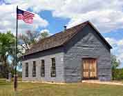 Junction Schoolhouse - LBJ  Ranch, Texas