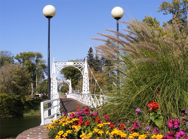 State University Footbridge - Valley City, North Dakota