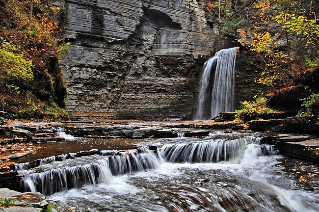 Eagle Cliff Falls - Havana Glen Park, Montour Falls, New York