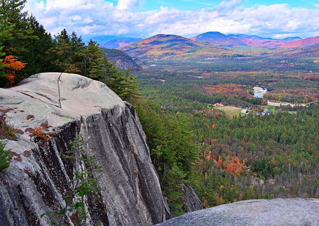 Cathedral Ledge Lookout - North Conway, New Hampshire