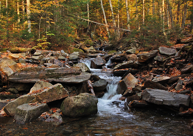 Cascade Brook - Colebrook, New Hampshire